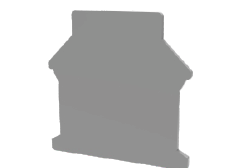 картинка Крышка боковая, для клемм PC 16, цвет: серый #D-PC16-01P-11-00A(H) от торгового дома «ТЕХНОКОМ+»